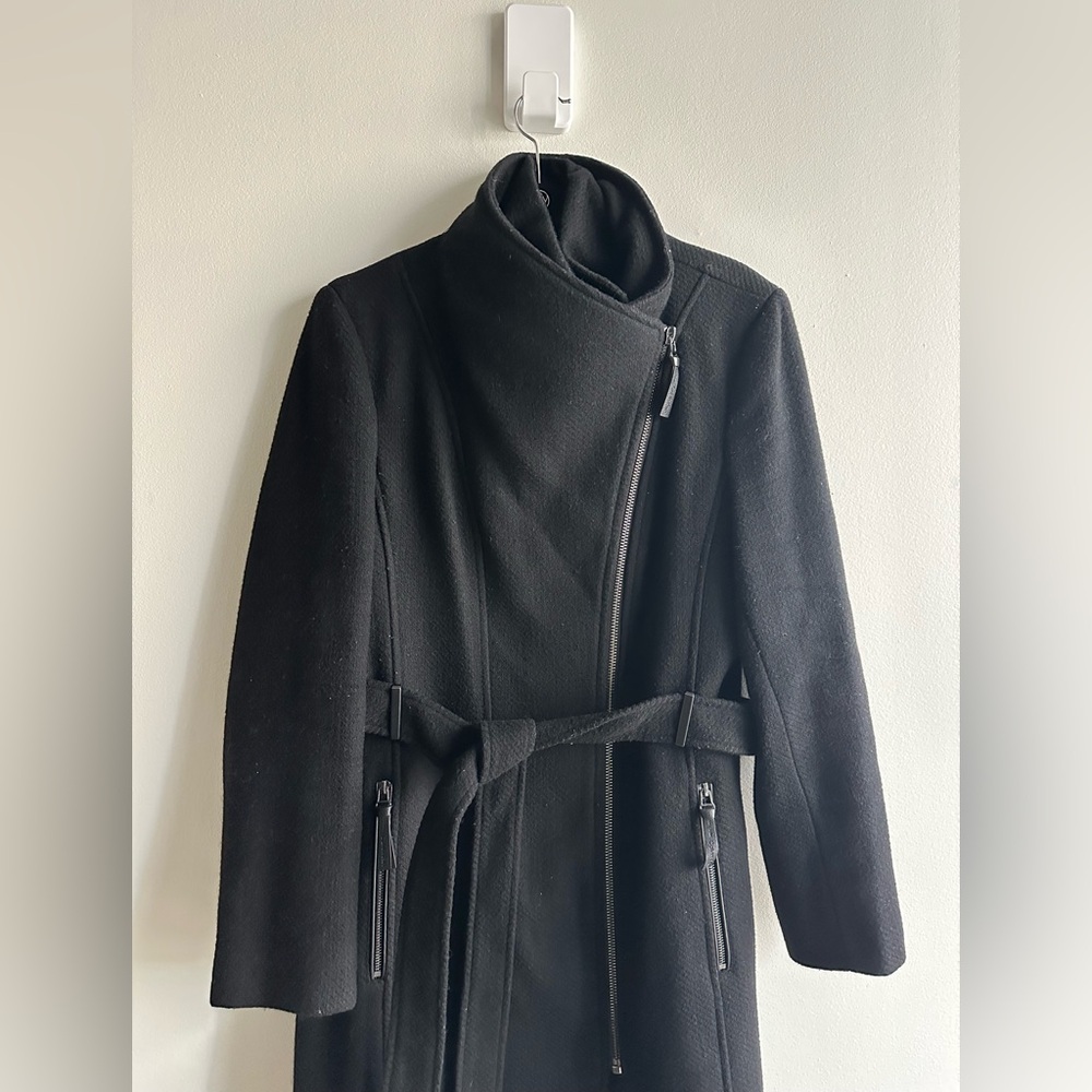 Calvin Klein Women's Belted Wrap Coat, Size XL